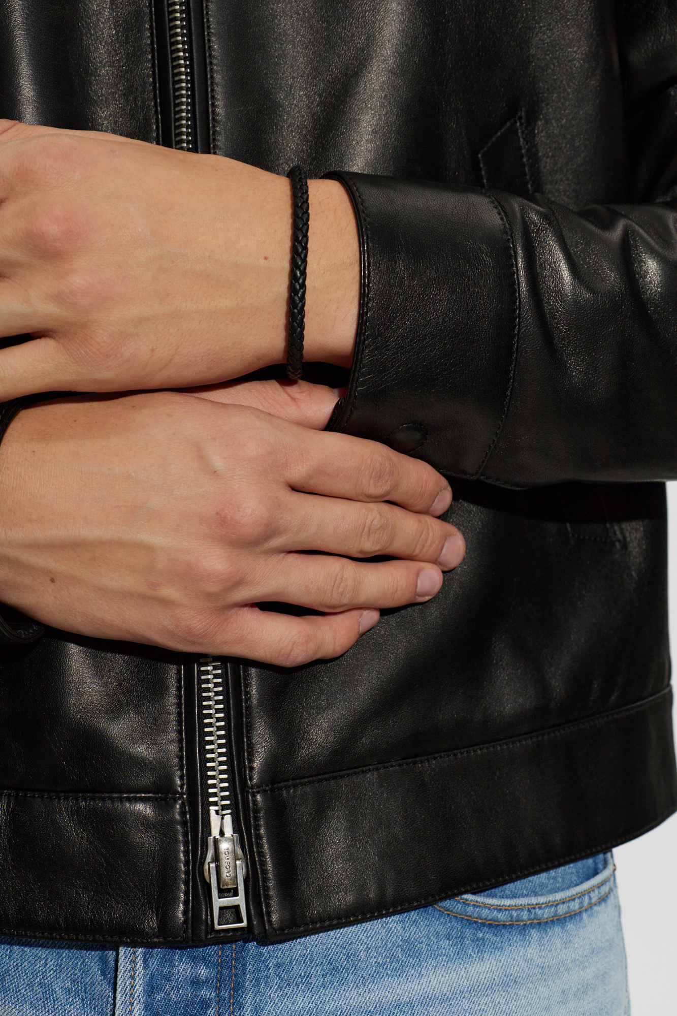 Tom Ford Leather bracelet | Men's | Vitkac